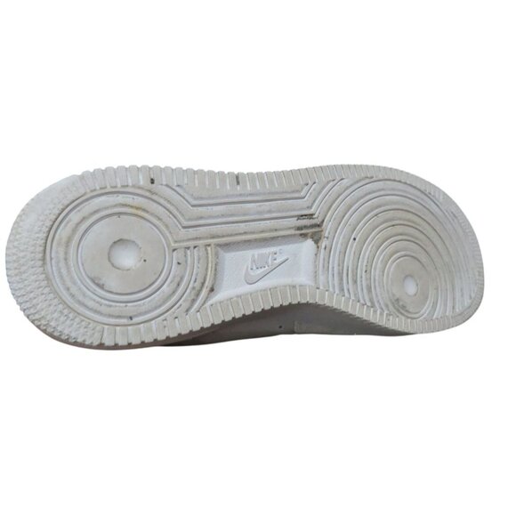 Nike Air Force 1 White Leather Custom Dollar Signs Glow Sparkly sneakers sz 11 - Picture 12 of 15